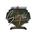 Sticker | s1mple | Berlin 2019