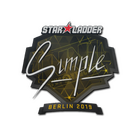 Sticker | s1mple | Berlin 2019