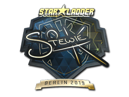 Sticker | Stewie2K (Gold) | Berlin 2019