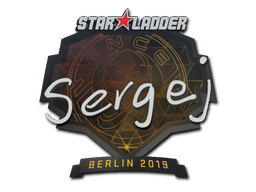 Aufkleber | sergej | Berlin 2019