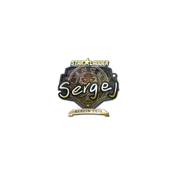 Sticker | sergej (Gold) | Berlin 2019