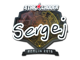 Sticker | sergej (Foil) | Berlin 2019 image