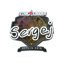 Sticker | sergej (Foil) | Berlin 2019