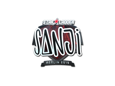 Autocolante | SANJI (Foil) | Berlim 2019