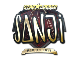 Sticker | SANJI (Gold) | Berlin 2019/20fx20