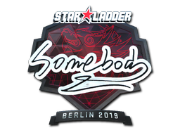 Sticker | somebody (Foil) | Berlin 2019