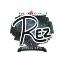 Sticker | REZ (Foil) | Berlin 2019