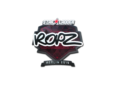 Autocolante | ropz (Foil) | Berlim 2019