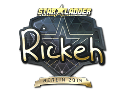 스티커 | Rickeh (Gold) | Berlin 2019