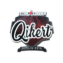 Sticker | qikert (Foil) | Berlin 2019