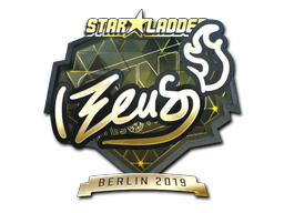 Pegatina | Zeus (oro) | Berlín 2019