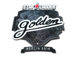 Sticker | Golden (Foil) | Berlin 2019