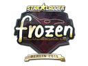 Sticker | frozen | Berlin 2019