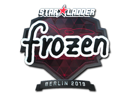 스티커 | frozen (Foil) | Berlin 2019