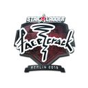 Sticker | facecrack (Foil) | Berlin 2019