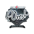 Sticker | f0rest (Foil) | Berlin 2019