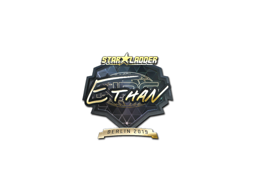 Pegatina | Ethan (dorada) | Berlín 2019