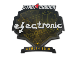 Sticker | electronic | Berlin 2019/20fx20