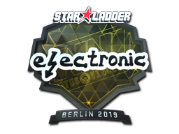 스티커 | electronic (Foil) | Berlin 2019