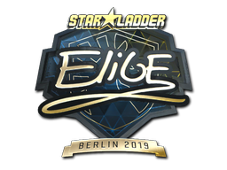 Sticker | EliGE (Gold) | Berlin 2019/20fx20