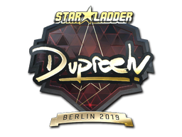 Sticker | dupreeh (Gold) | Berlin 2019