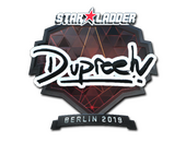 Sticker | dupreeh (Foil) | Berlin 2019