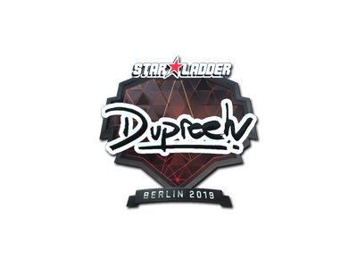 Sticker | dupreeh (Foil) | Berlin 2019