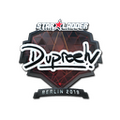 Sticker | dupreeh (Foil) | Berlin 2019