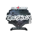 Sticker | DeStiNy (Foil) | Berlin 2019