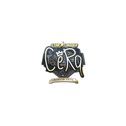 Sticker | CeRq (Gold) | Berlin 2019