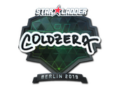 Sticker | coldzera (Foil) | Berlin 2019