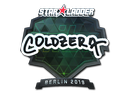 Sticker | coldzera (Foil) | Berlin 2019