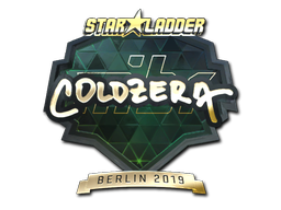 Pegatina | coldzera (oro) | Berlín 2019