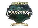 Sticker | coldzera (Gold) | Berlin 2019
