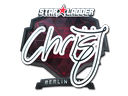Sticker | chrisJ (Foil) | Berlin 2019