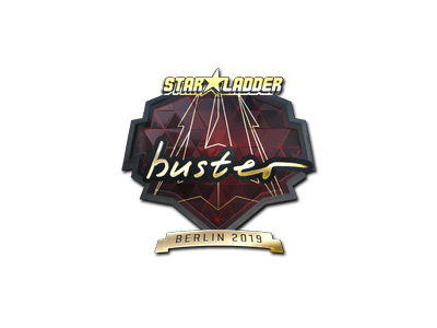 Sticker | buster (Gold) | Berlin 2019