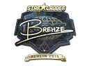 Sticker | Brehze (Gold) | Berlin 2019