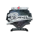 Sticker | Brehze (Foil) | Berlin 2019