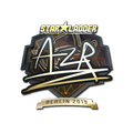 Sticker | AZR (Gold) | Berlin 2019