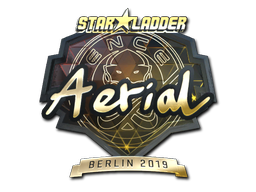 Sticker | Aerial (Gold) | Berlin 2019