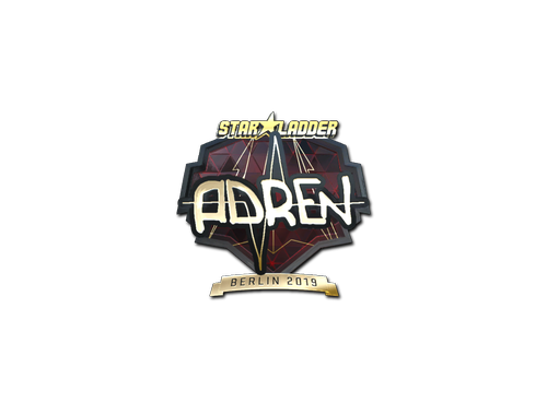 Наліпка | AdreN (золота) | Берлін 2019