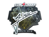 Sticker | ALEX (Foil) | Berlin 2019