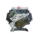 Sticker | ALEX (Foil) | Berlin 2019