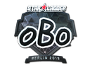 Sticker | oBo (Foil) | Berlin 2019