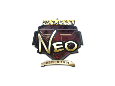 Aufkleber | NEO (Gold) | Berlin 2019