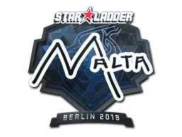 Sticker | malta (Foil) | Berlin 2019