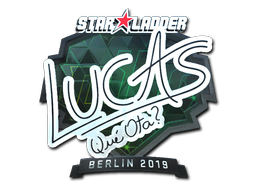 Aufkleber | LUCAS1 (Glanz) | Berlin 2019