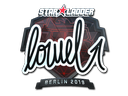 Sticker | loWel (Foil) | Berlin 2019