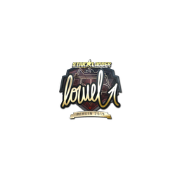 Sticker | loWel (Gold) | Berlin 2019