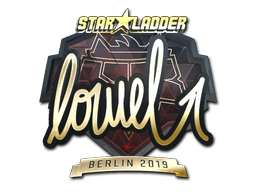 Sticker | loWel (Gold) | Berlin 2019